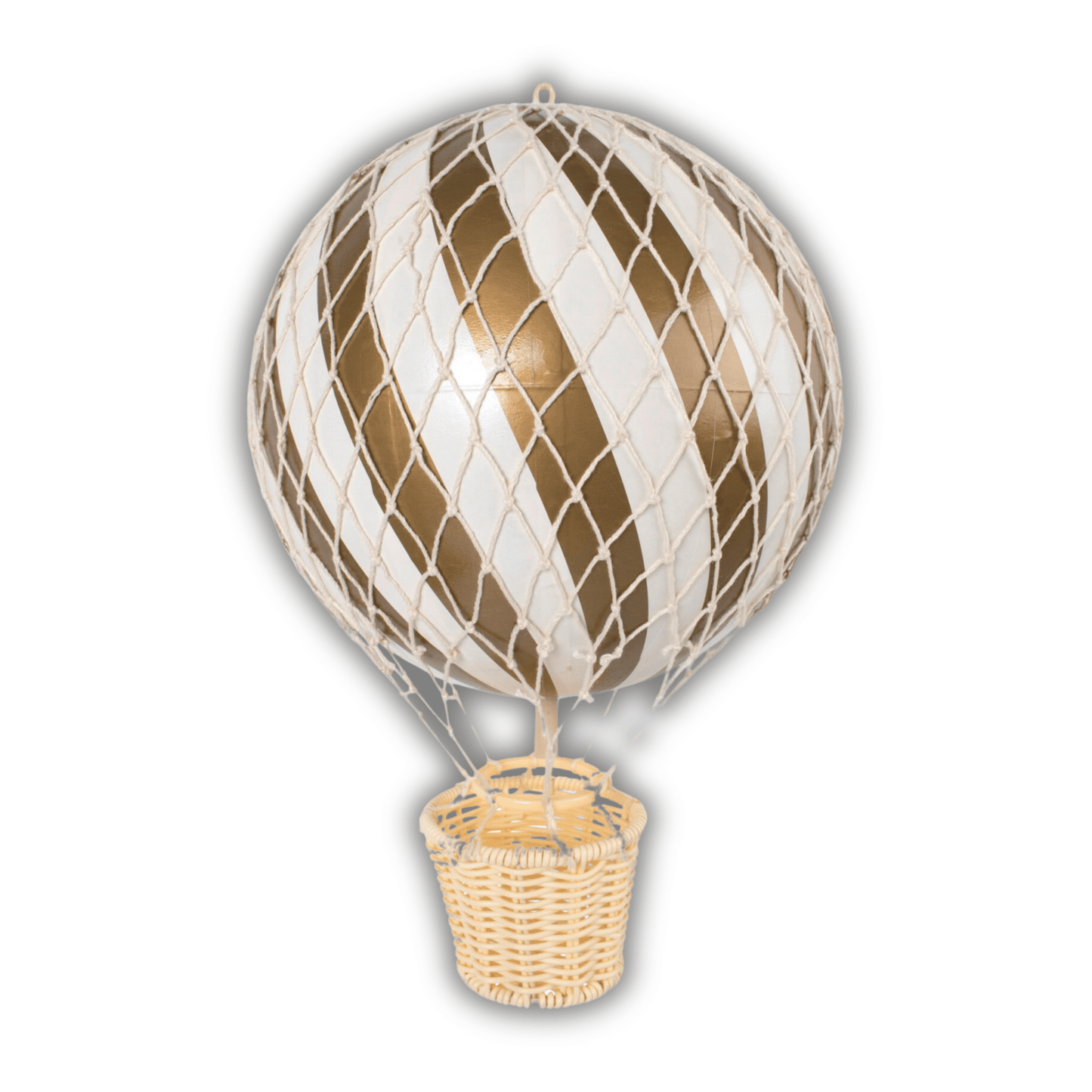 Heißluftballon - Goldfarben 20 cm