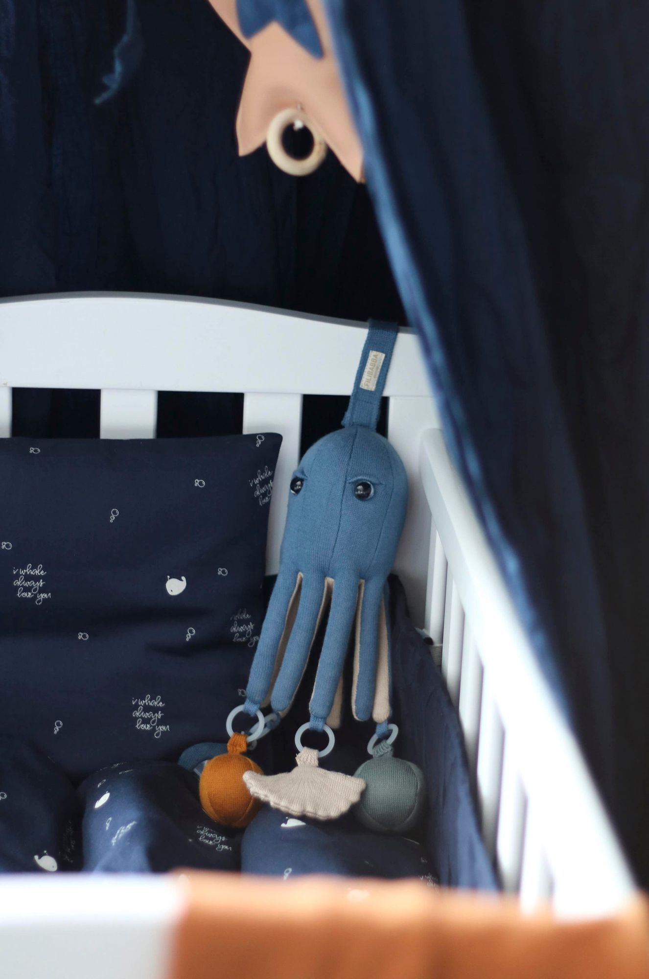 Otto der Oktopus Touch & Play Muddly Blue - Aktivitätsspielzeug