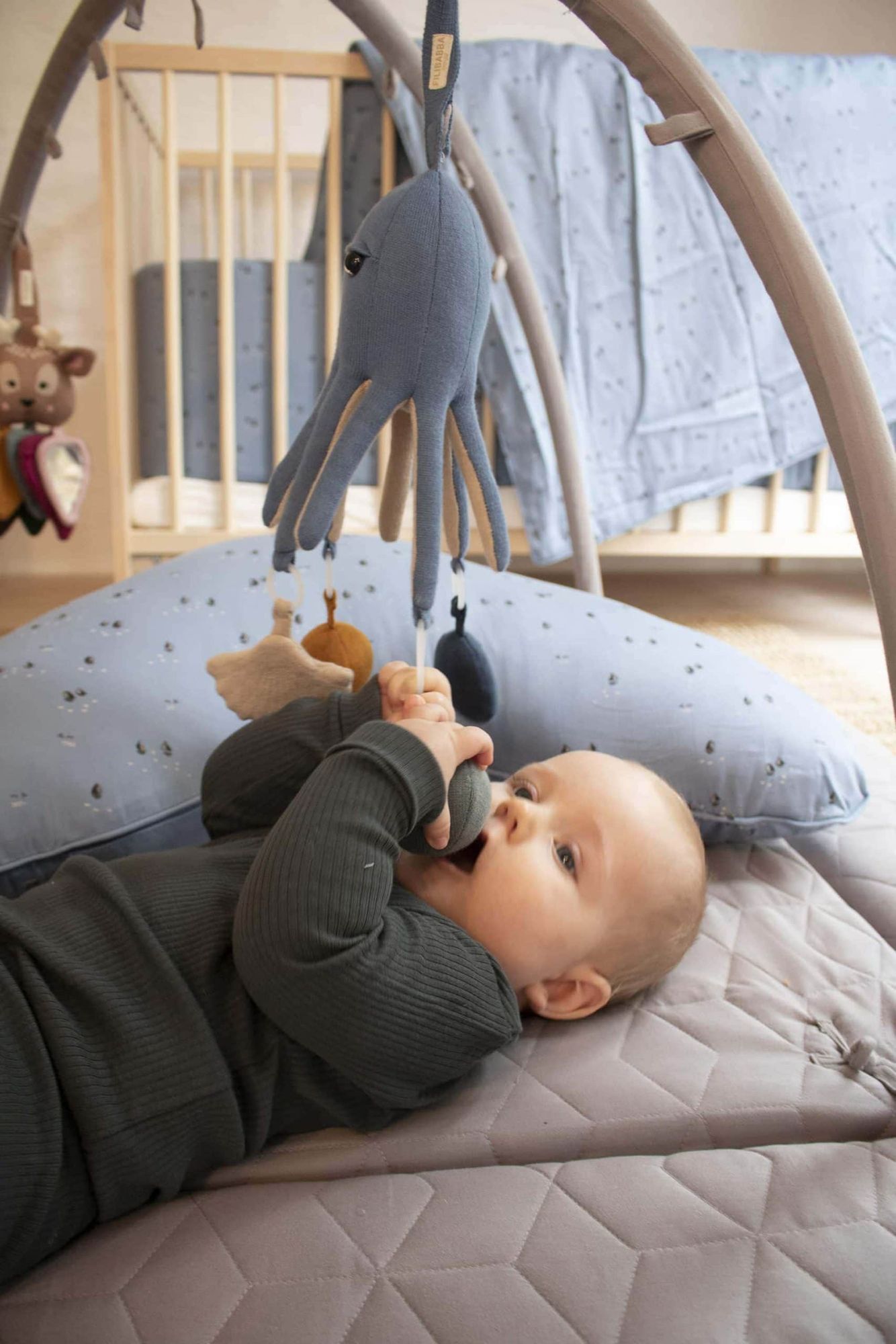 Otto der Oktopus Touch & Play Muddly Blue - Aktivitätsspielzeug