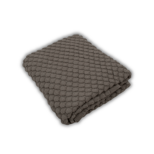 Gestrickte Babydecke GOTS - Rock Ridge