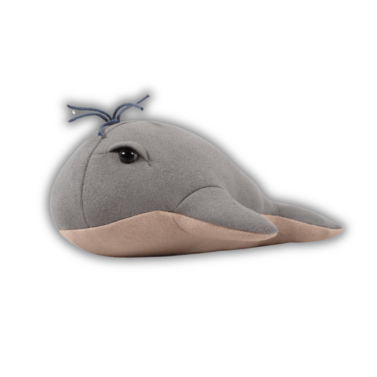 Kuscheltier 30 cm - Willie der Wal Grey